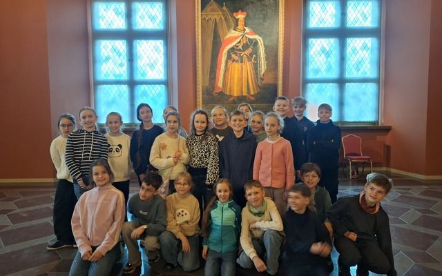 3 a ir 3c klasių mokiniai nuvažiavo į Vilnių