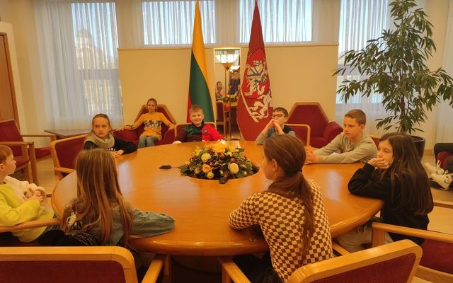 3 b ir 4 d klasės mokinių išvyka į Vilnių