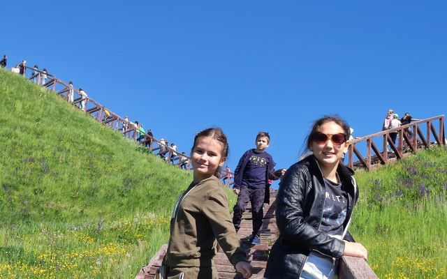 3b ir 4d klasių mokiniai keliavo Panemunės keliu