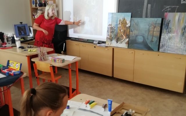 Dailės pamoka