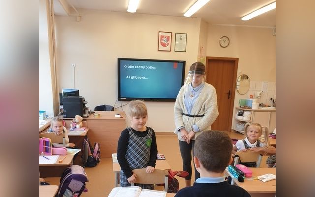Pagalbos mokiniui specialistų prisistatymas