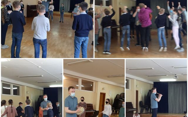 Praktinis muzikos  užsiėmimas  „Muzika Tavyje“