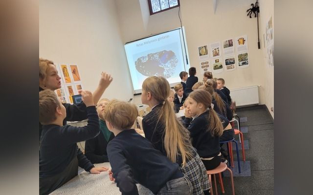 Edukacinis užsiėmimas menų inkubatoriuje Raudondvario Dvare