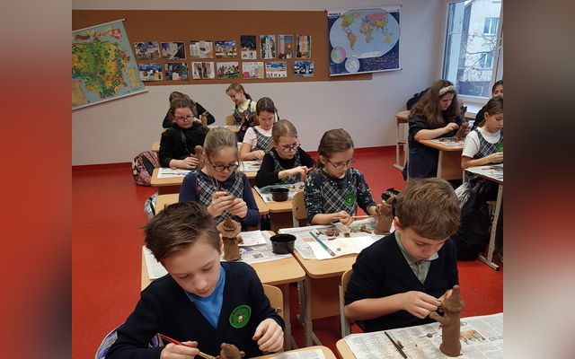 Mokykla jau kvepia Kalėdomis...
