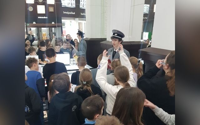 4a apsilankė Geležinkelio muziejuje Vilniuje