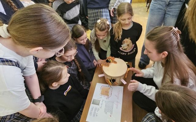 Muzikos instrumentai. Edukacija su  "Varpo" gimnazija