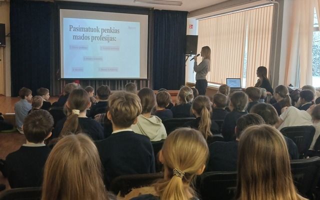 Pasimatuok penkias mados profesijas