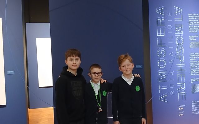 4d klasės mokiniai apsilankė M.K.Čiurlionio muziejuje