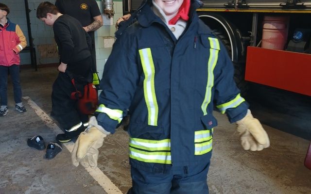 4d klasė apsilankė gaisrinėje