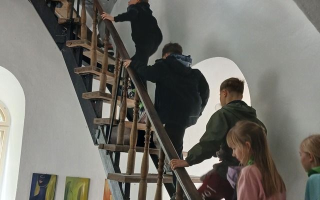 3b ir 4d klasių mokiniai keliavo Panemunio keliu