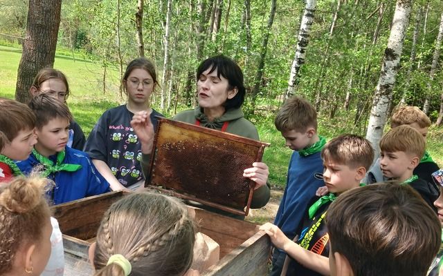 3b ir 4d klasių mokiniai keliavo Panemunio keliu