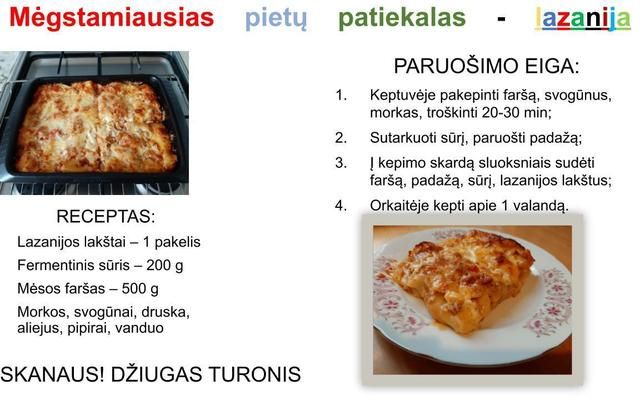 Mėgstamiausias patiekalas