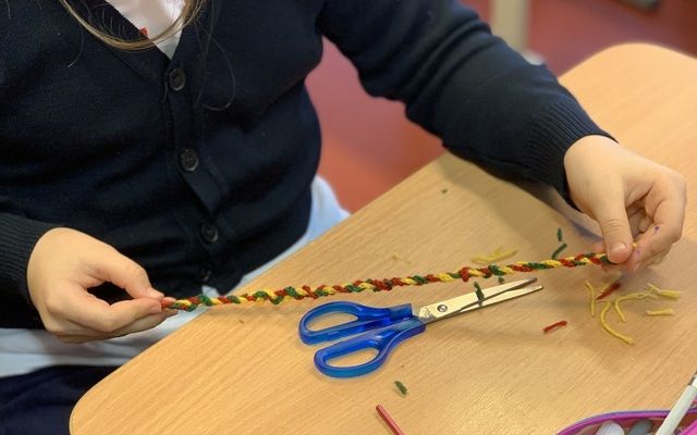 3 D klasės mokiniai paminėjo Vasario 16-ąja