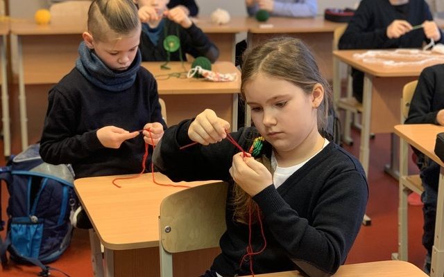 3 D klasės mokiniai paminėjo Vasario 16-ąja