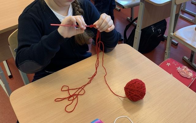 3 D klasės mokiniai paminėjo Vasario 16-ąja