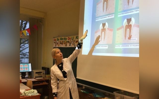 Tėvų karjeros dieną - Odontologo profesija