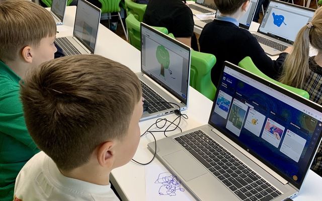 2b ir 2c "Steam" technologijų edukaciją "Čiurlionio magija menininko akimis"