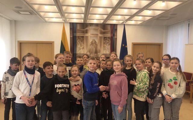 3 b ir 4 d klasės mokinių išvyka į Vilnių