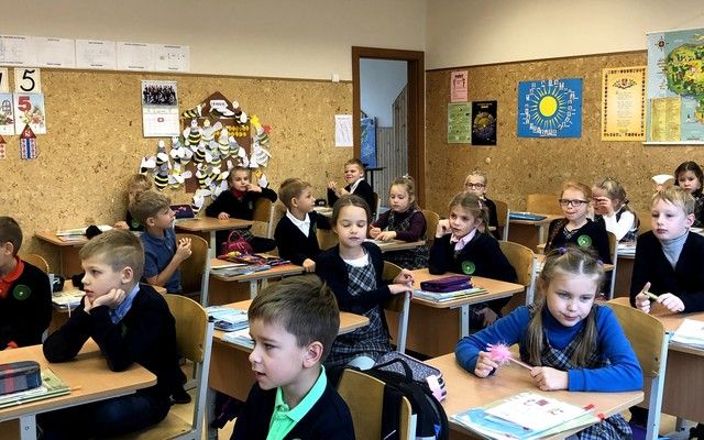 Pamoka apie dantukus 1 b klasėje