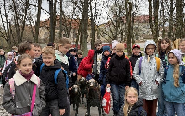 3 a ir 3c klasių mokiniai nuvažiavo į Vilnių