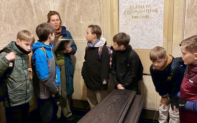 3 a ir 3c klasių mokiniai nuvažiavo į Vilnių