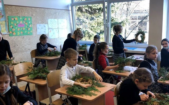 Edukacija "Advento vainikas"