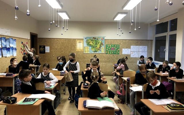 Adventinai skaitiniai 2 b klasėje