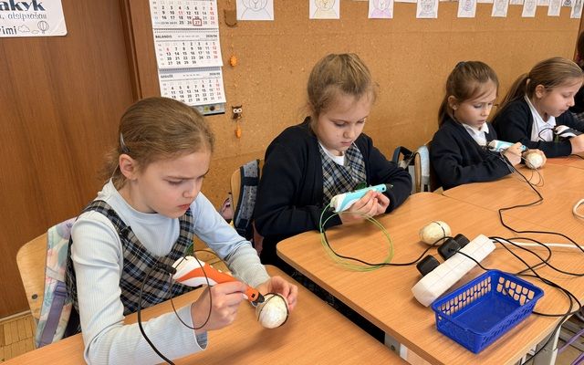 Edukacija 3 D rašikliu