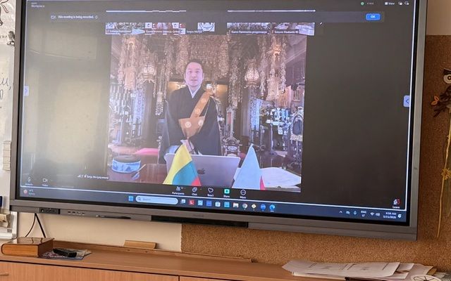 3b dalyvavo japonų kaligrafijos ,,Kanji” dirbtuvėse