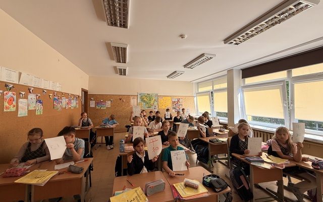 3b dalyvavo japonų kaligrafijos ,,Kanji” dirbtuvėse