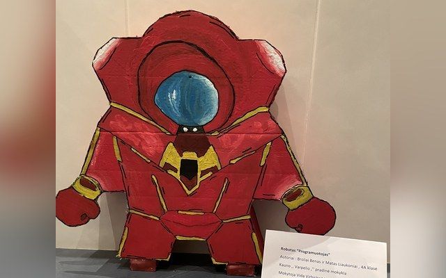 Konstravimo konkursas „MANO DRAUGAS – ROBOTAS“