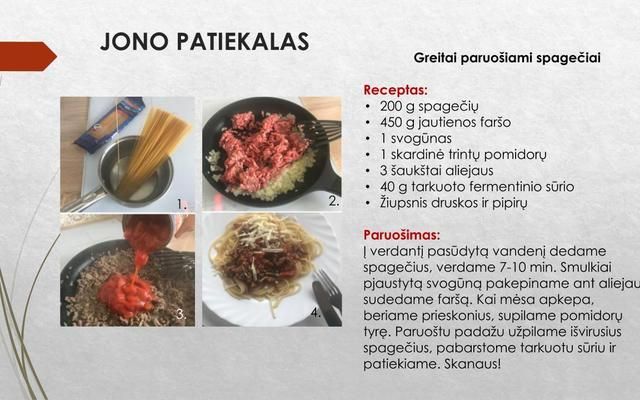 Mėgstamiausias patiekalas