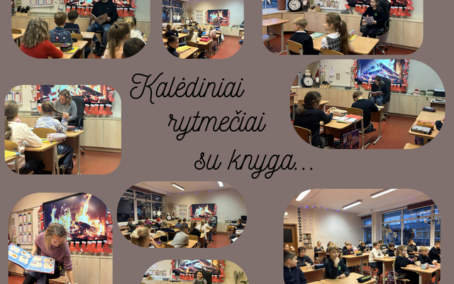 Kalėdiniai rytmečiai su knyga