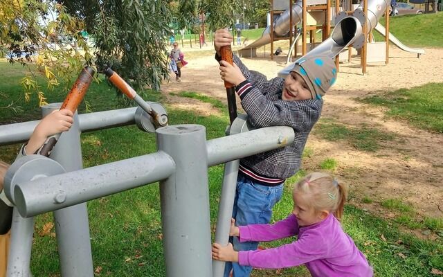 1b ir 1d klasės mokinukai keliavo pasigrožėti Kauno miestu