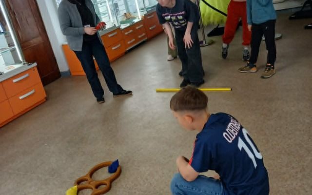 4d klasės mokiniai su mokytoja Rūta apsilankė Sporto muziejuje