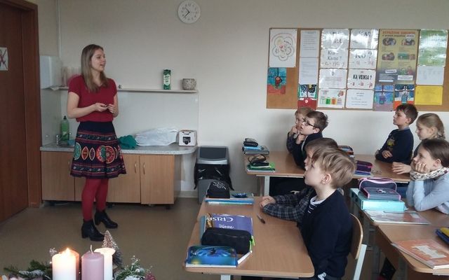 Integruota anglų kalbos ir pasaulio pažinimo pamoka 4 klasėms
