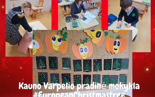 Mokykla dalyvauja tarptautiniame Eglutės puošimo projekte