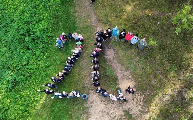 2c klasės mokinių ir tėvelių žygis