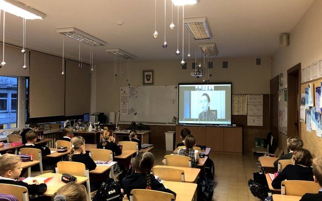 Adventinai skaitiniai 2 b klasėje