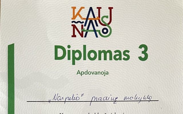 2023 m. Kauno m. mokyklų žaidynių, pradinių klasių šachmatų varžybose - III vieta!