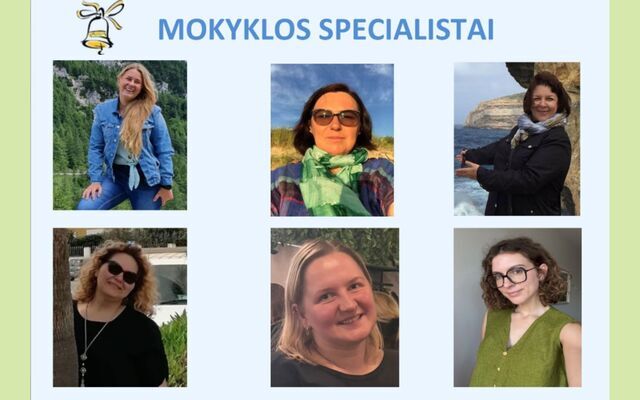 Susipažinimas su švietimo pagalbos specialistėmis