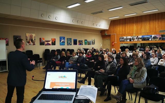 Tarptautinis InCrea+  (Įtraukusis kūrybingumas ugdant meninius gebėjimus) projektas